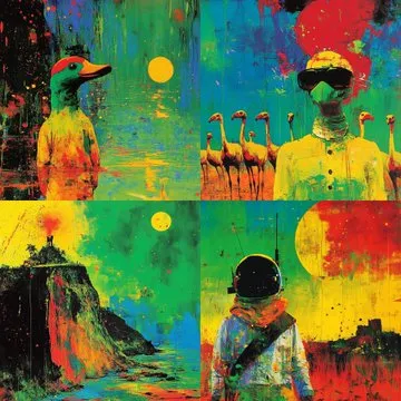 Vivid Abstract Surrealism - Пример 3