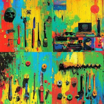 Vivid Abstract Surrealism - Пример 4