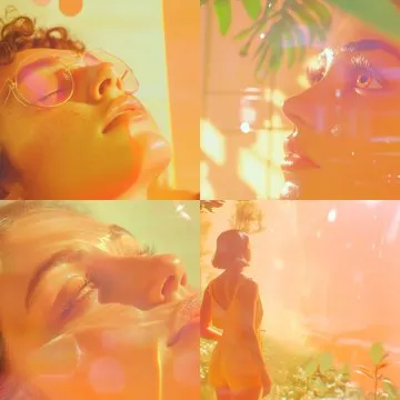 Dreamy Sunlit Portraits - Пример 3