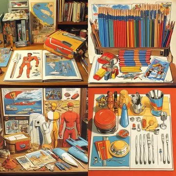 Retro Futuristic Exploration - Пример 4