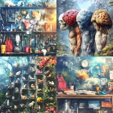 Surreal Whimsy - Пример 4