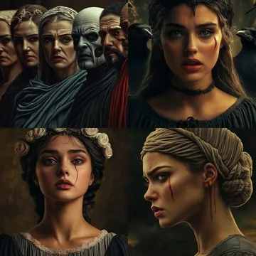 Dramatic Renaissance Portraits - Пример 3