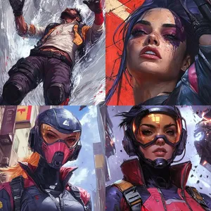 Ethereal Ink Sketch - Пример 4