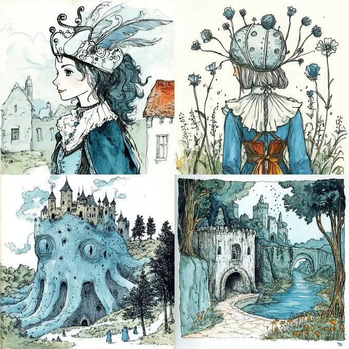 Whimsical Storybook Fantasy - Пример 2