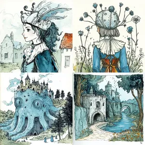 Whimsical Storybook Fantasy - Пример 1