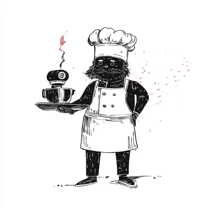 Stylized Ink and Brush Art - Пример 2