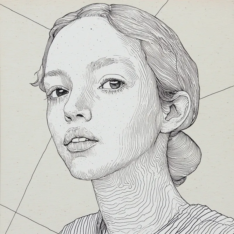 Intricate Pen and Ink Surrealism - Пример 3