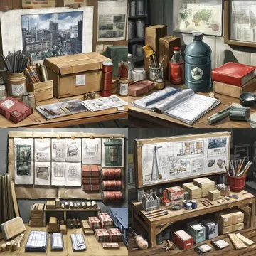 Vintage Floral Portraits - Пример 4