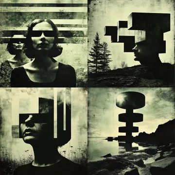 Surreal Abstract Portraits - Пример 3