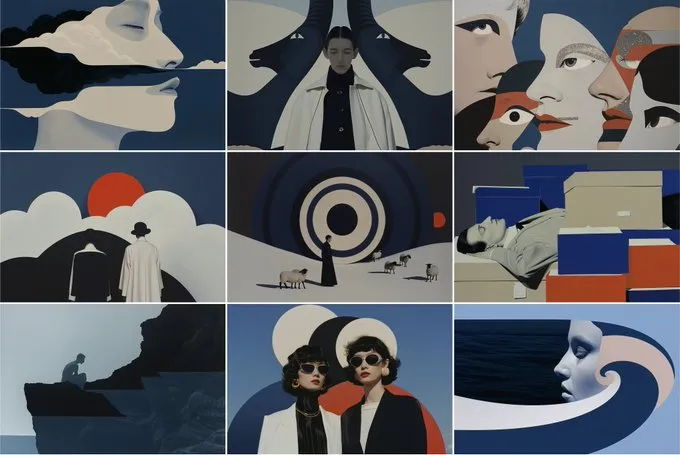 Contemporary Minimalist Surrealism - Пример 2