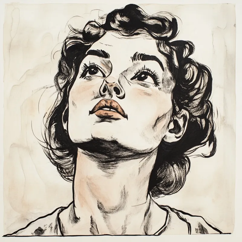 Whimsical Expressions in Ink - Пример 2