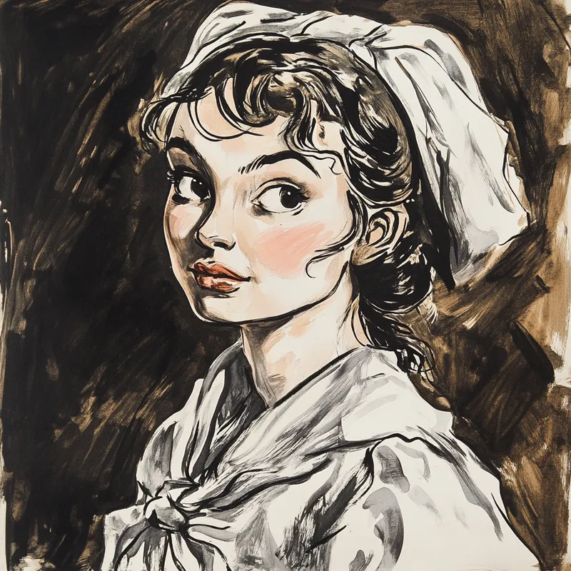 Whimsical Expressions in Ink - Пример 4