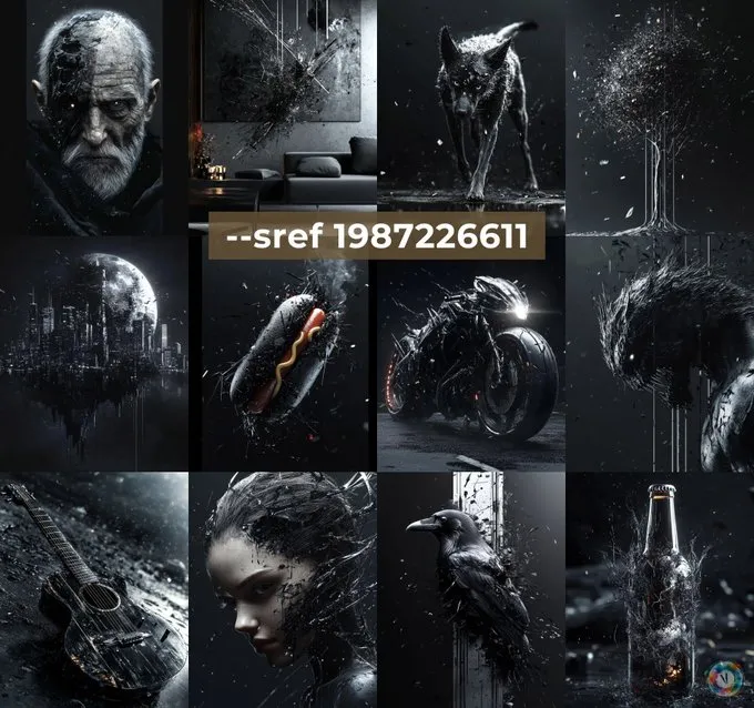 Dark Fragmented Hyperrealism - Пример 2