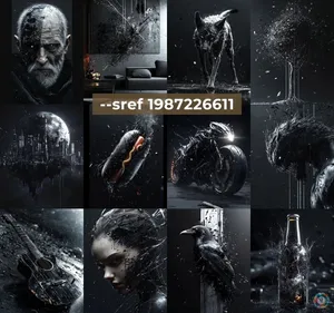 Dark Fragmented Hyperrealism - Пример 1