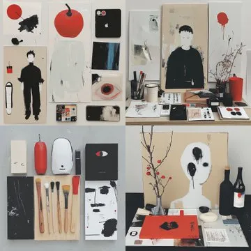 Abstract Surrealism with Bold Contrasts - Пример 4