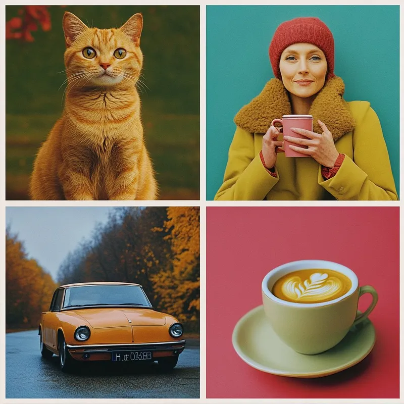 Warm Retro Aesthetic - Пример 2