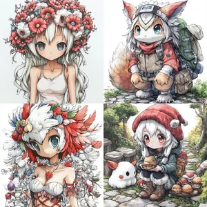 Vintage Cars in Neon Cityscape - Пример 3