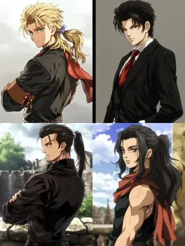 Anime Floral Elegance - Пример 3