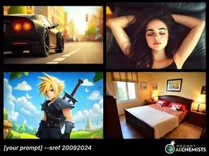 Vibrant Everyday Surrealism - Пример 1