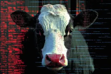 Cyberpunk Cow - Пример 2