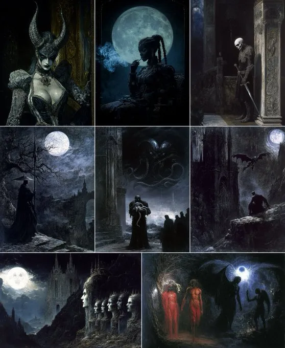 Dark Gothic Fantasy - Пример 1