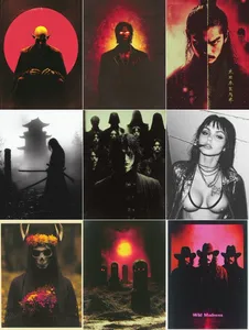 Dark and Vintage Red Cinematic - Пример 1