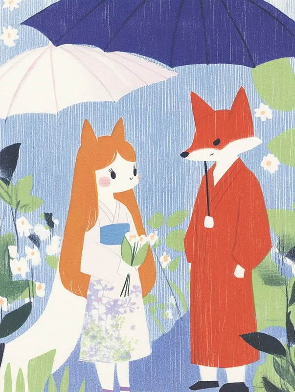 Whimsical Rainy Day - Пример 4