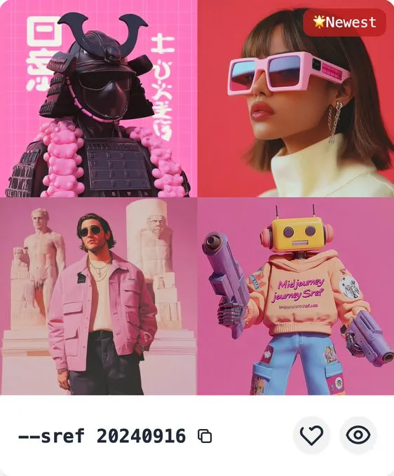 Futuristic Pink Couture - Пример 1