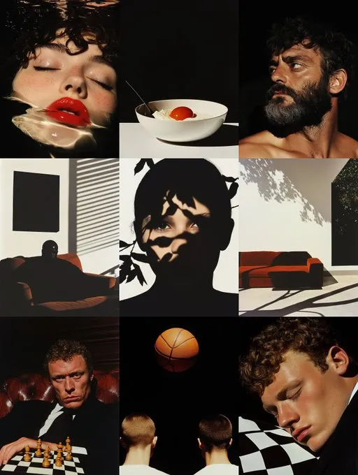 Dramatic Shadows and Contrast - Пример 1