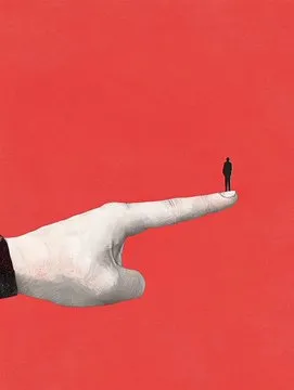 Minimalist Contrast Illustration - Пример 3