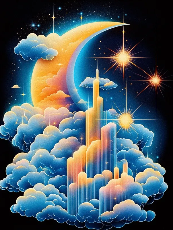 Dreamy Celestial Fantasy - Пример 3