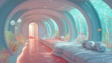 Dreamy Underwater Escape - Пример 2