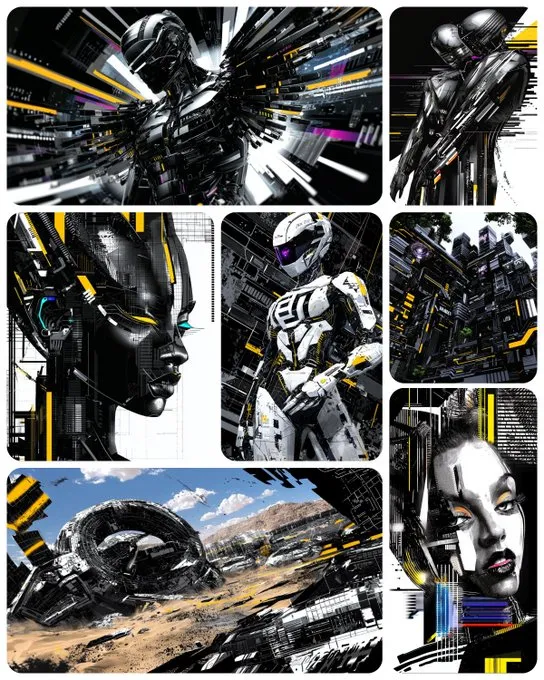 Striking Geometric Contrasts - Пример 1