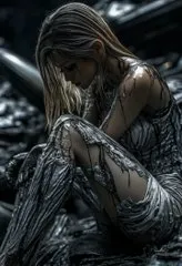 Futuristic Cybernetic Elegance - Пример 4