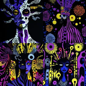 Ethereal Abstract Figures - Пример 3