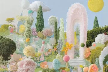 Whimsical Organic Surrealism - Пример 3