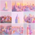 Dreamy Pastel Wonderland - Пример 3