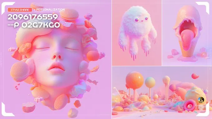Dreamy Pastel Wonderland - Пример 1