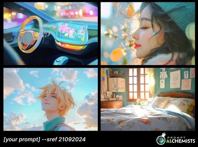 Dreamy and Vibrant Serenity - Пример 2