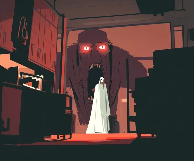 Animated Monochromatic Tension - Пример 3