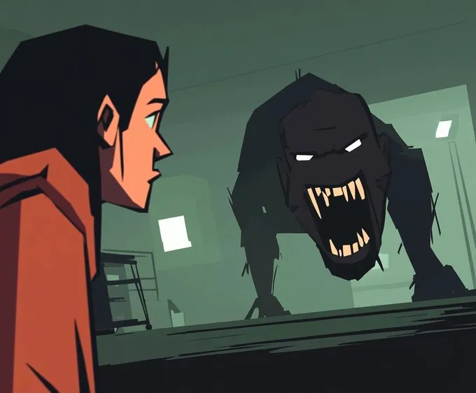 Animated Monochromatic Tension - Пример 4