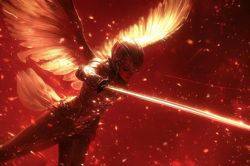 Ethereal Fiery Spectacle - Пример 4