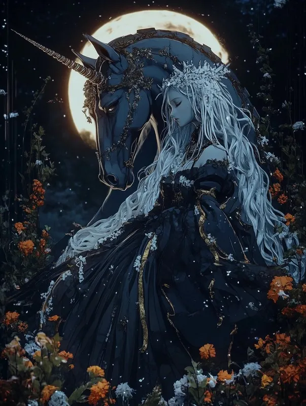 Fantasy Elegance in Art Nouveau Style - Пример 2