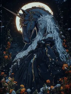 Fantasy Elegance in Art Nouveau Style - Пример 1