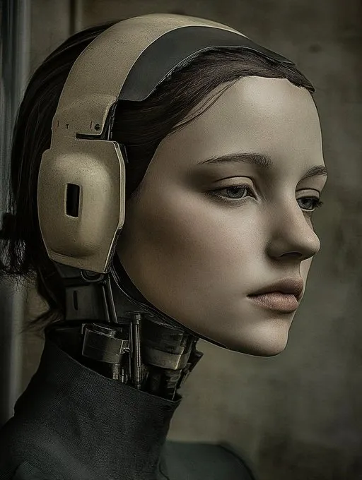 Serene Cybernetic Elegance - Пример 2