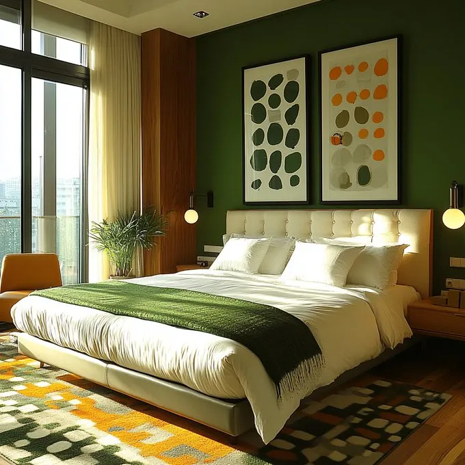 Vibrant Retro Interior - Пример 4