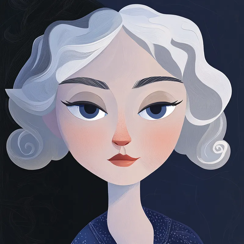 Stylized Superhero in Winter Forest - Пример 3