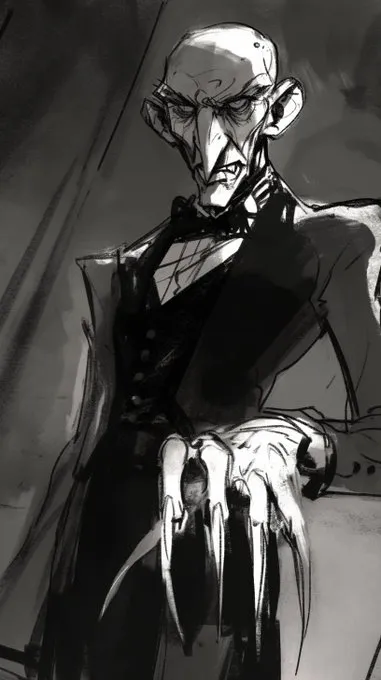 Moody Expressionist Noir - Пример 4