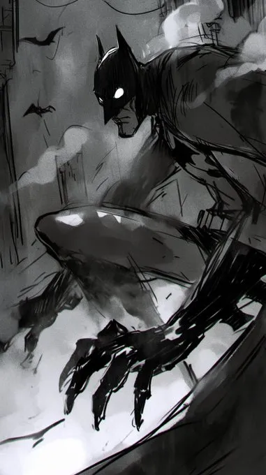 Moody Expressionist Noir - Пример 1