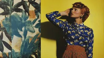 Retro Chic with Vibrant Contrasts - Пример 2